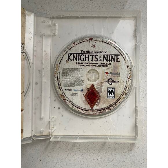 The Elder Scrolls IV - Knights of the Nine - PC / CD-ROM - Oblivion - With Map - Picture 3 of 3